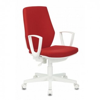 Кресло Бюрократ CH-W545/26-22 красный 26-22 (пластик белый)
