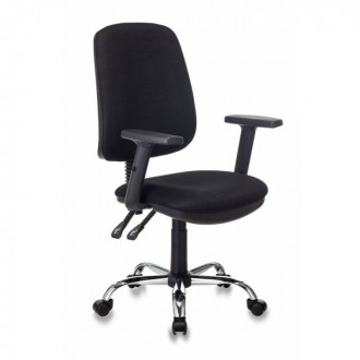 Кресло Бюрократ T-620SL/BLACK черный TW-11 крестовина хром