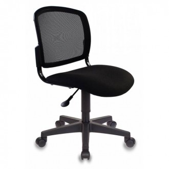 Кресло Бюрократ CH-296NX/15-21 спинка сетка черный сиденье черный 15-21