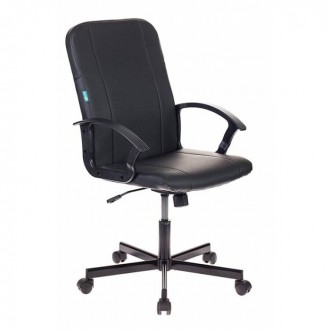 Кресло Бюрократ CH-551/BLACK черный искусственная кожа крестовина металл