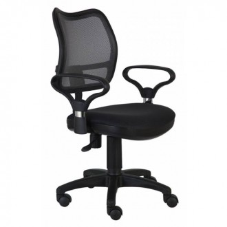 Кресло Бюрократ CH-799AXSN/TW-11 спинка сетка черный сиденье черный TW-11