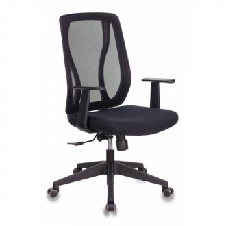 Кресло Бюрократ MC-411T/26-28 черный TW-01 сиденье черный 26-28 сетка/ткань