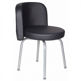 Стул Бюрократ KF-2/OR-16 вращающийся черный Or-16 искусственная кожа