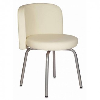 Стул Бюрократ KF-2/Or-10 вращающийся молочный Or-10 искусственная кожа