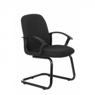 Кресло Бюрократ CH-808-LOW-V/#B низкая спинка черный 3C11