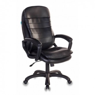 Кресло руководителя Бюрократ T-9950LT/BLACK сиденье черный искусственная кожа