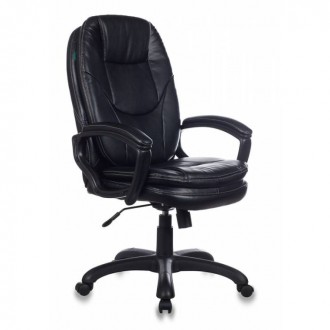 Кресло руководителя Бюрократ CH-868LT/#B черный искусственная кожа