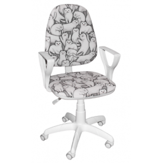 Кресло Премьер 1 POLO пластик белый