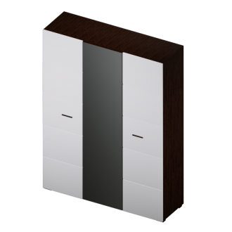 Шкаф 3-х дверный Ниагара