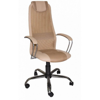 Кресло Элегия L1 бежевая "СЕТКА"